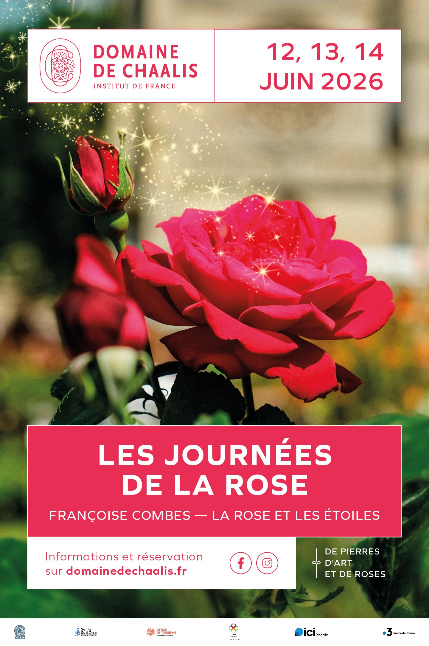 Les Journées de la Rose à l'abbaye royale de Chalis